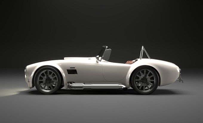 Gig Preview - Do 3d car modeling, 3d vehicle and realistic rendering, plane and armored tank