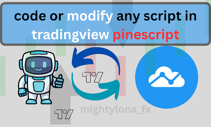 Gig Preview - Code and modify any script in tradingview pine script