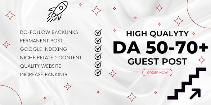 Bestseller - boost your website with high quality guest post and backlink