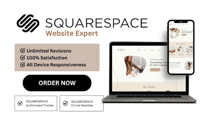 Gig Preview - Squarespace website design squarespace website redesign squarespace website seo