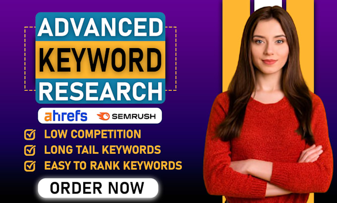 Gig Preview - Do advanced SEO keyword research and competitor analysis