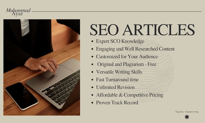 Bestseller - be your SEO articles and content writer