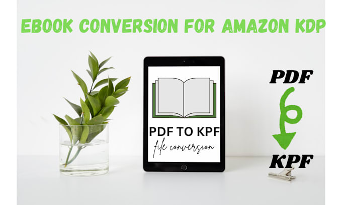 Bestseller - convert your PDF file into amazon ebook file kpf