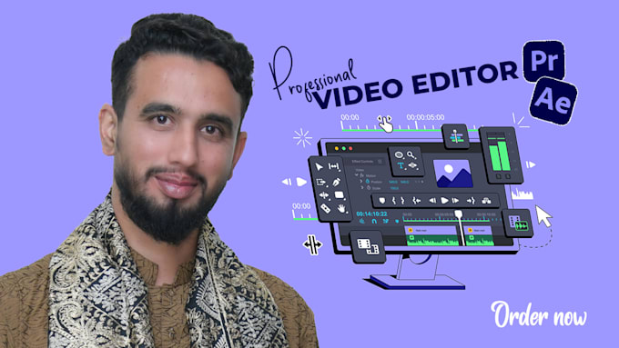 Gig Preview - Do professional premiere pro video editing motion graphics