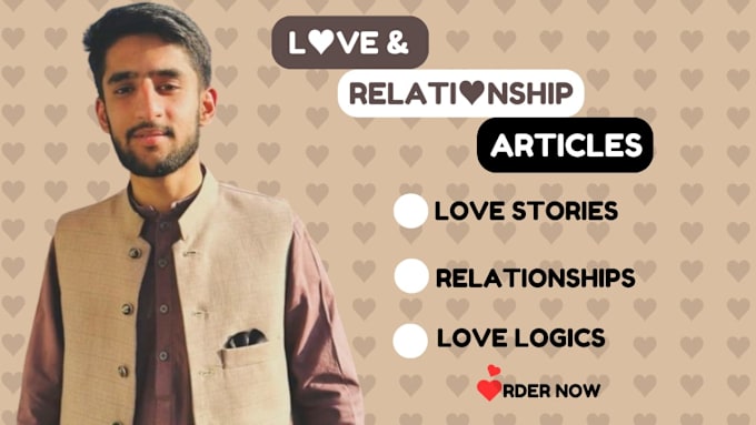 Bestseller - write articles on love and relationship