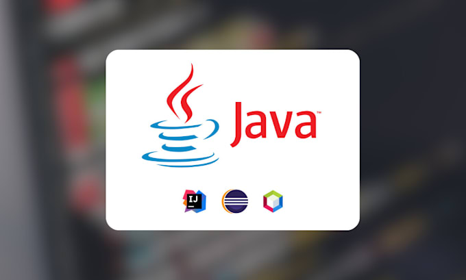 Gig Preview - Do any java javafx java gui jdbc programming task project and task