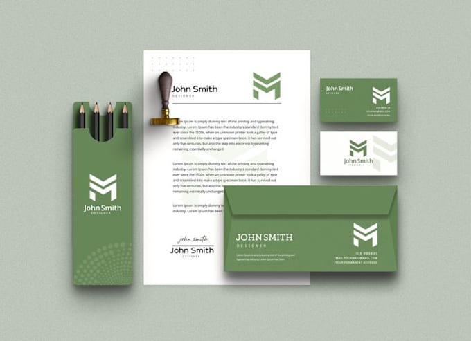 Gig Preview - Design professional stationary for your business