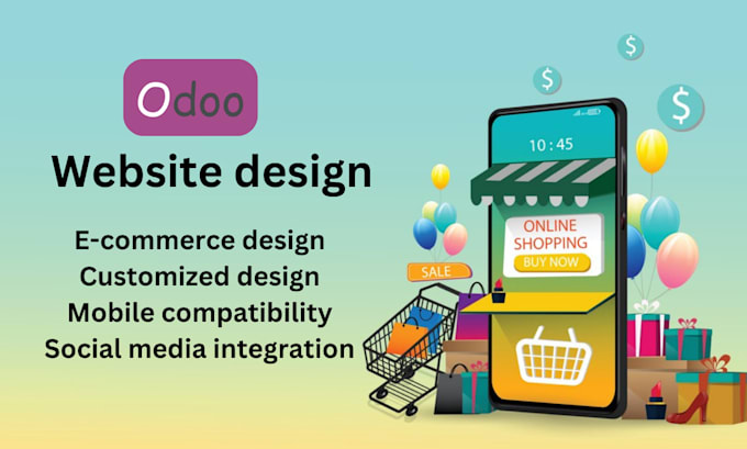 Bestseller - setup odoo website, odoo online store, odoo product listing