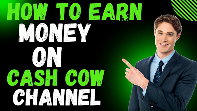 Gig Preview - Build cash cow cash cow youtube cash cow channel and automated cash cow