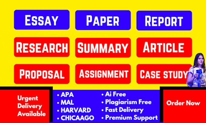 Bestseller - write urgent essays, case studies, reports, proposals and summaries in apa, mla