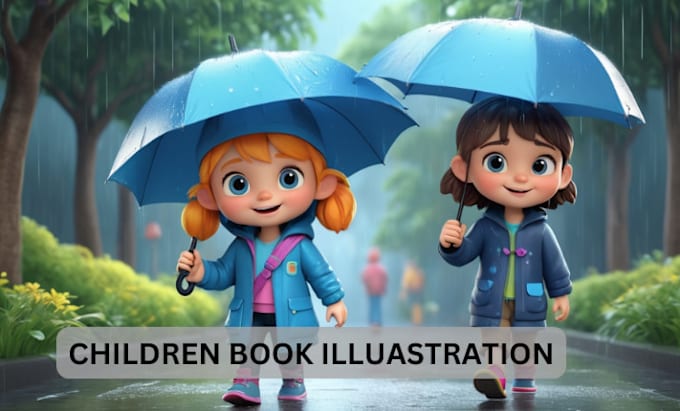 Bestseller - do 3d children book illustration, story book, kids stories, picture book, comics