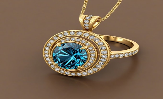 Bestseller - create 3d jewelry design cad and realistic rendering