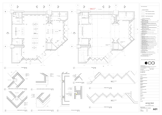 Bestseller - draw architectural floor plan, elevations and sections