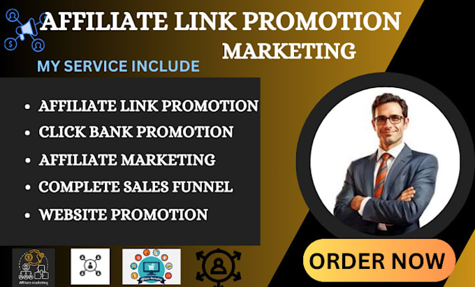 Gig Preview - Promote your affiliate recruitment link to boost signups for your program