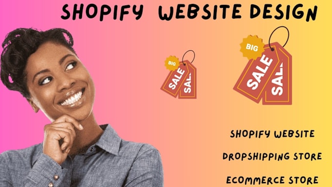 Gig Preview - Build shopify store,set up shopify dropshipping to get shopify sales