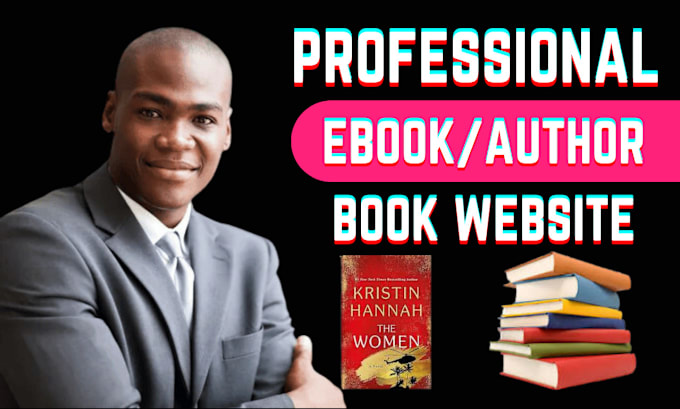 Gig Preview - Design book author website, course website, ebook website, fantasy website, blog