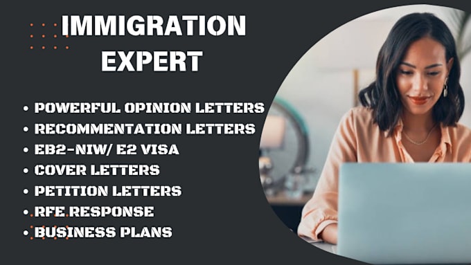 Gig Preview - Write a powerful immigration expert opinion letter