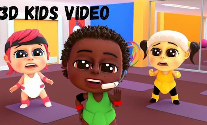 Gig Preview - Create 3d animation video, 3d kids animation video, 3d cartoon animation vide0