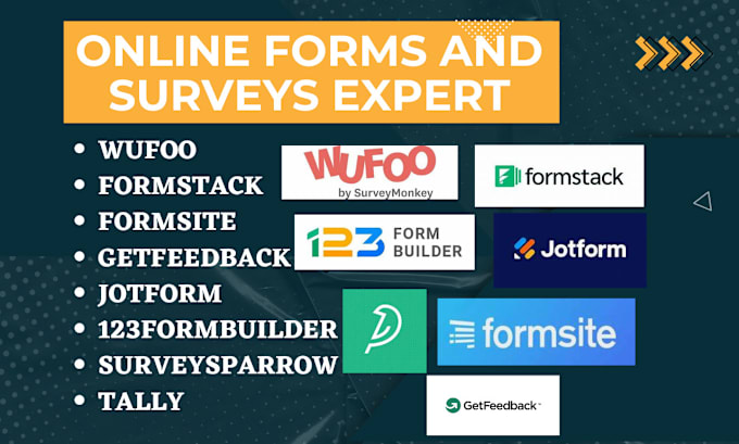 Gig Preview - Create wufoo formstack getfeedback 123formbuilder formsite jotform surveysparrow