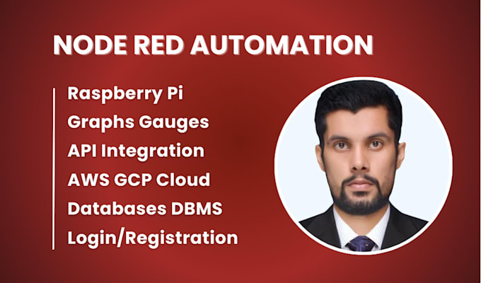 Gig Preview - Integrate raspberry pi with node red for iot automation