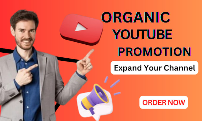 Gig Preview - Organically promote your youtube video for fast growth, seo channel monetization