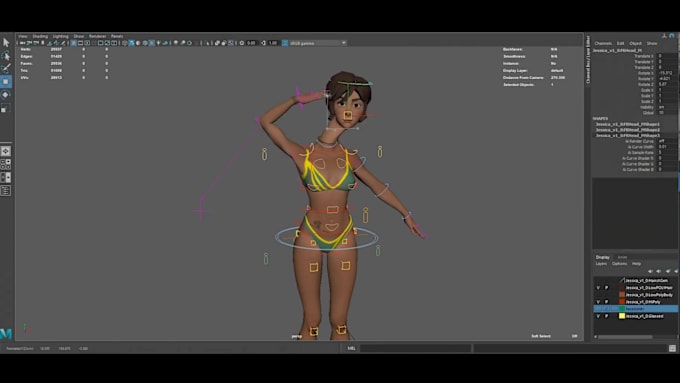 Bestseller - rig 3d character,wonder dynamic,blendshapes,facial rig,face mocap, full body rig