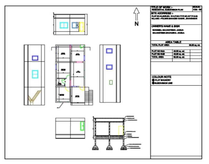 Gig Preview - Make 2d plan for residential houses