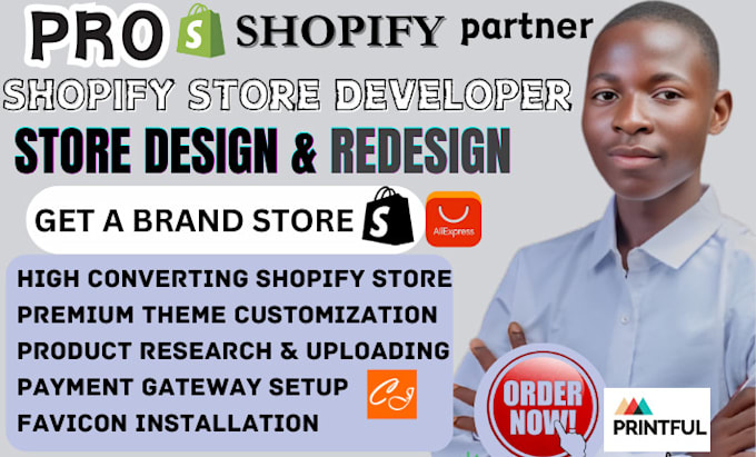 Gig Preview - Boost sales on shopify with ecommerce shopify store promotion and marketing