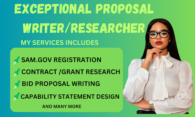 Gig Preview - Find government  contract response to rfp rfq and grant proposal writing