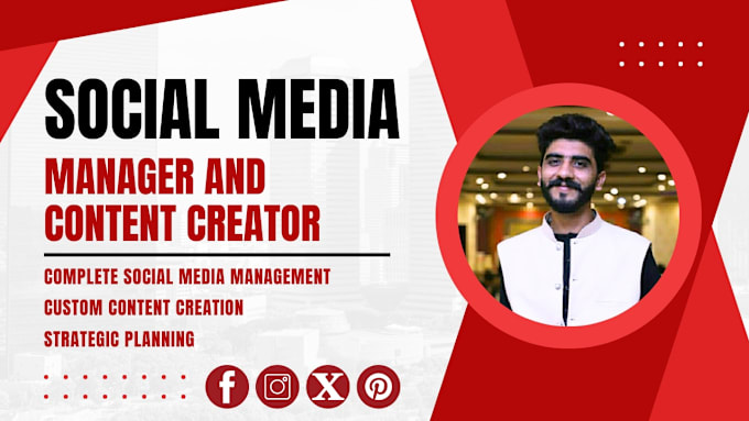 Gig Preview - Be your monthly social media manager and content creator