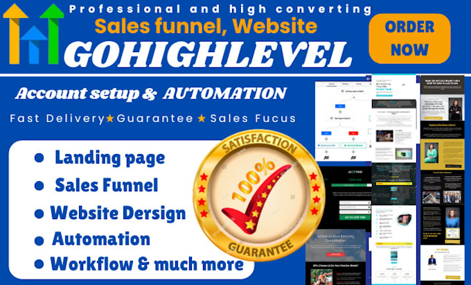 Bestseller - build your go high level sales funnel and website ghl expert for agencies