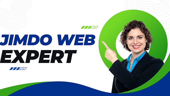 Gig Preview - Do jimdo website creation jimdo website builder jimdon expert