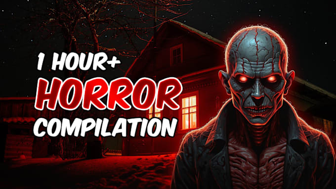 Gig Preview - Make catchy youtube scary horror thumbnail design