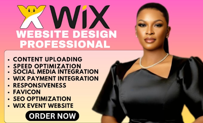 Gig Preview - Set up wix website design, wix redesign, wix ecommerce website