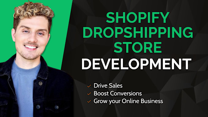 Gig Preview - Create high ranking shopify dropshipping store to boost sales