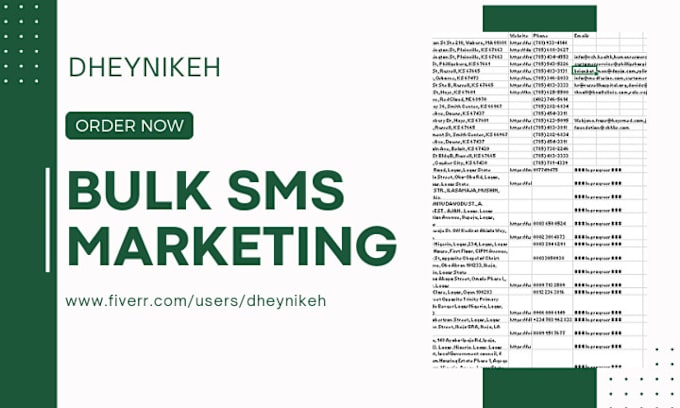 Gig Preview - Send bulk SMS message marketing campaign, bulk email with klaviyo,simple texting