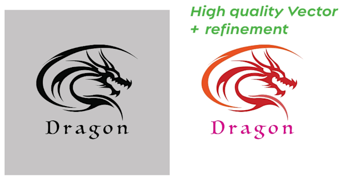 Gig Preview - Image logo vectorization , low to high quality image