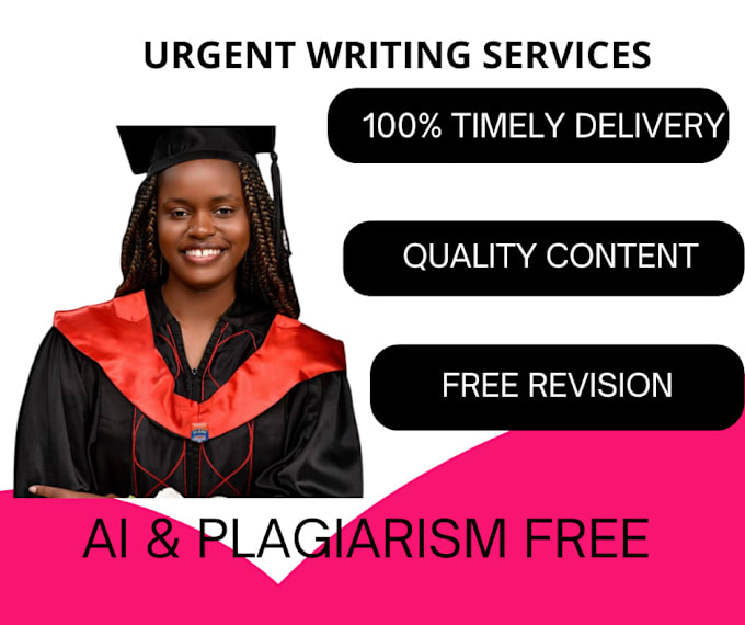 Gig Preview - Write urgent summaries, essay ,market research, case study