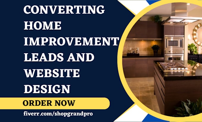 Bestseller - generate home improvement home remodeling home renovation service leads website