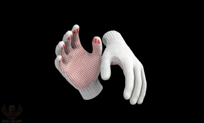 Gig Preview - Model 3d fashion socks, gloves, 3d scarf, towel,leggings, hats, headwear, 3d cap