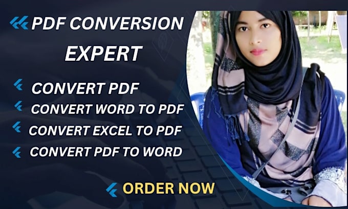 Gig Preview - Do pdf conversion expert,