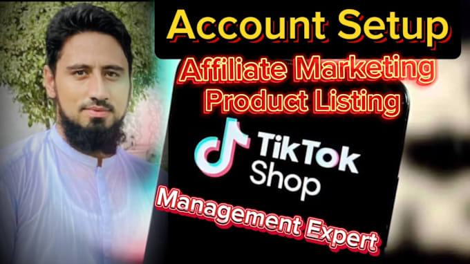 Gig Preview - Set up and manage affiliate marketing for your tiktok shop