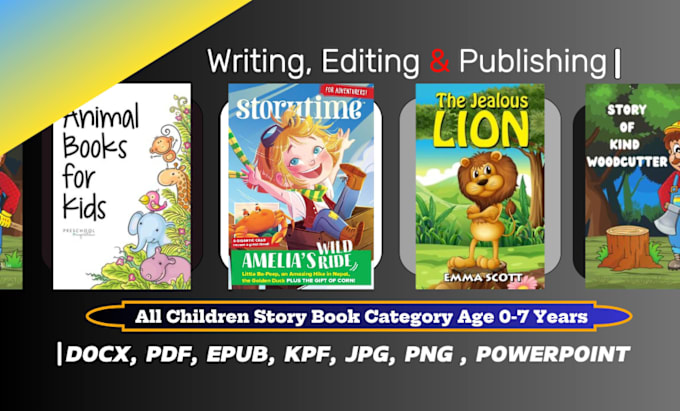 Bestseller - write illustration book, children series story book