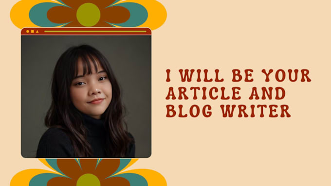 Gig Preview - Be your article and blog writer