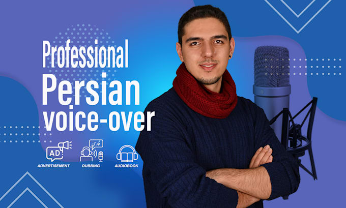 Gig Preview - Record professional male farsi persian voice over