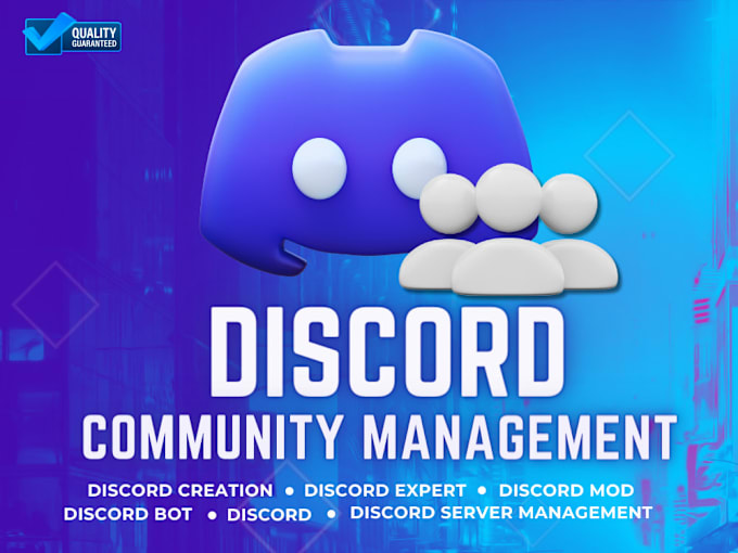 Gig Preview - You will get professional discord community manager, setup