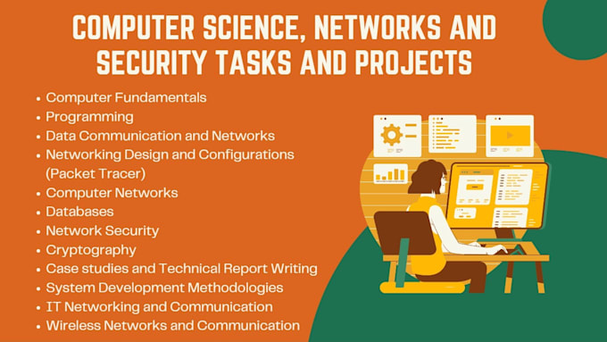 Gig Preview - Help you in completing computer science tasks, case studies and projects