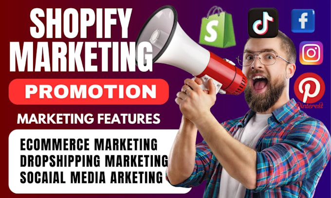 Gig Preview - Do complete shopify marketing increase shopify sales ecommerce marketing