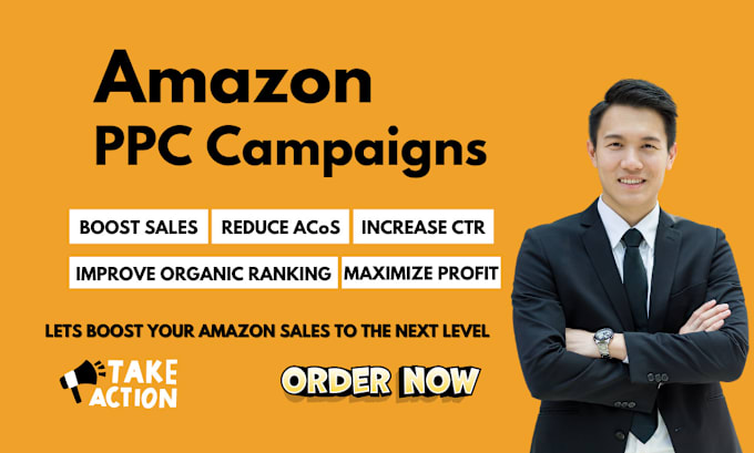 Gig Preview - Setup and manage amazon ppc campaigns, amazon ads campaigns, amazon advertising