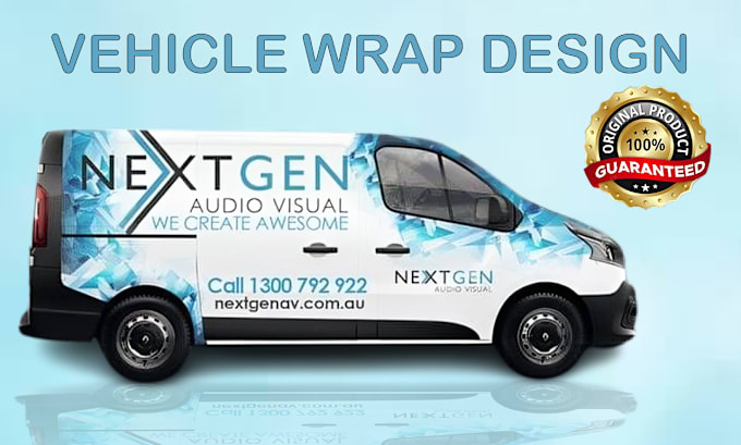 Gig Preview - Create a premium vehicle wrap design, car wrap, bus wrap